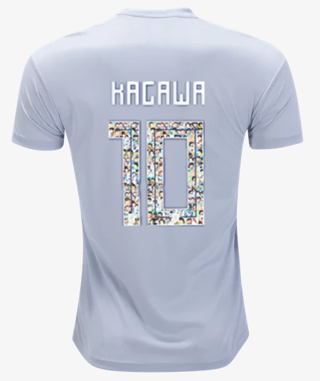 Japan 2018 World Cup Away Shinji Kagawa Shirt Soccer Jersey - Click Image to Close