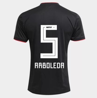 Sao Paulo FC 2018/19 ARBOLEDA 5 Away Shirt Soccer Jersey - Click Image to Close