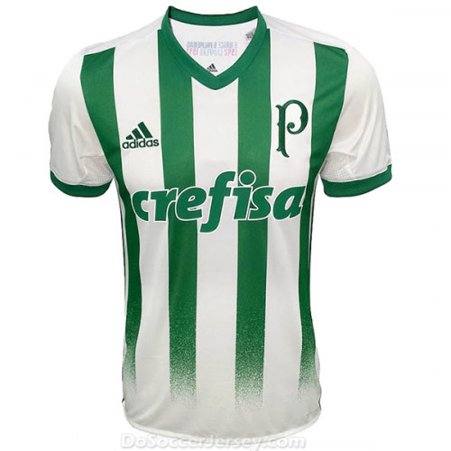 Palmeiras 2017/18 Away Shirt Soccer Jersey - Click Image to Close