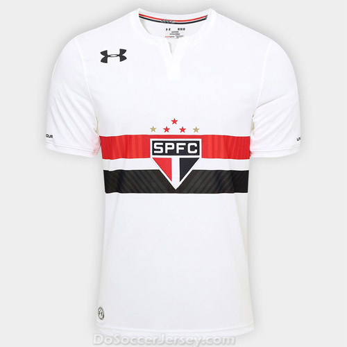 Sao Paulo FC 2017/18 Home Shirt Soccer Jersey - Click Image to Close