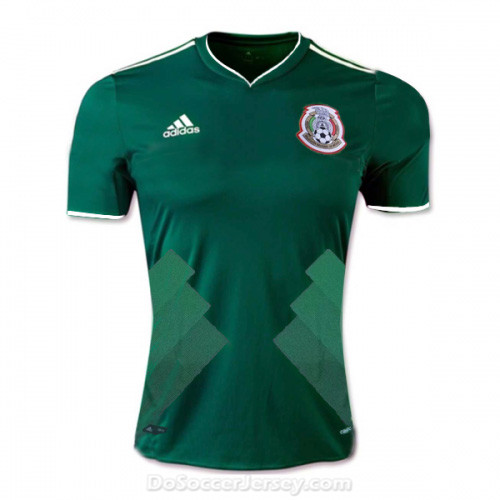 Mexico 2017/18 Home Shirt Soccer Jersey - Click Image to Close