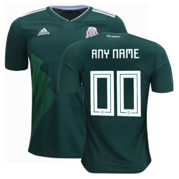 Mexico 2018 World Cup Home Personalized Shirt Soccer Jersey