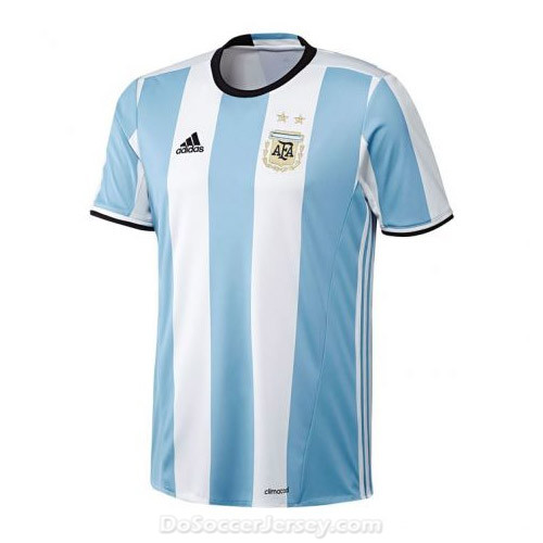 Argentina 2016/17 Home Shirt Soccer Jersey - Click Image to Close