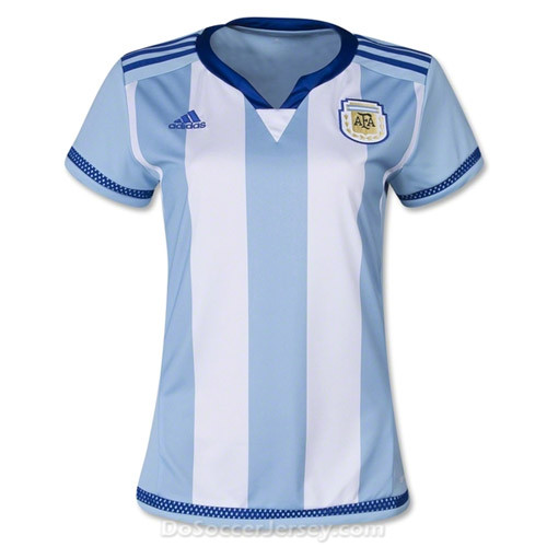 Argentina 2016/17 Home Women's Shirt Soccer Jersey - Click Image to Close