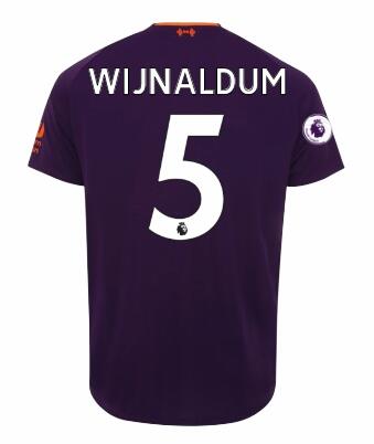 Liverpool 2018/19 GEORGINIO WIJNALDUM 5 Away Shirt Soccer Jersey