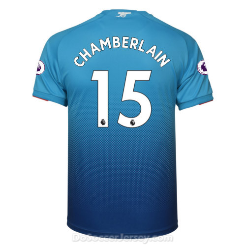 Arsenal 2017/18 Away CHAMBERLAIN #15 Shirt Soccer Jersey - Click Image to Close