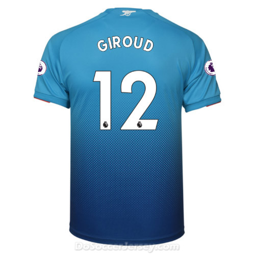Arsenal 2017/18 Away GIROUD #12 Shirt Soccer Jersey - Click Image to Close