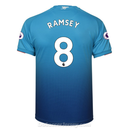Arsenal 2017/18 Away RAMSEY #8 Shirt Soccer Jersey - Click Image to Close