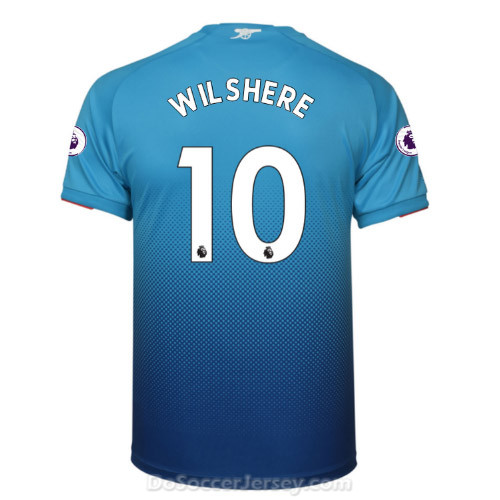 Arsenal 2017/18 Away WILSHERE #10 Shirt Soccer Jersey - Click Image to Close