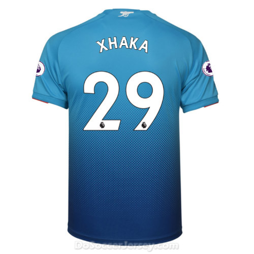Arsenal 2017/18 Away XHAKA #29 Shirt Soccer Jersey - Click Image to Close