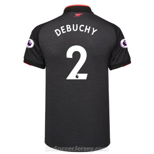 Arsenal 2017/18 Third DEBUCHY #2 Shirt Soccer Jersey - Click Image to Close