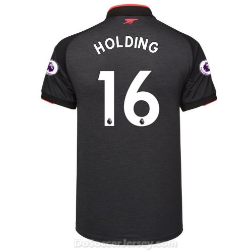 Arsenal 2017/18 Third HOLDING #16 Shirt Soccer Jersey - Click Image to Close