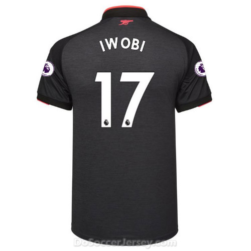 Arsenal 2017/18 Third IWOBI #17 Shirt Soccer Jersey - Click Image to Close