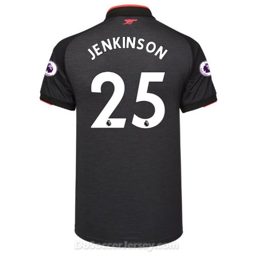 Arsenal 2017/18 Third JENKINSON #25 Shirt Soccer Jersey - Click Image to Close