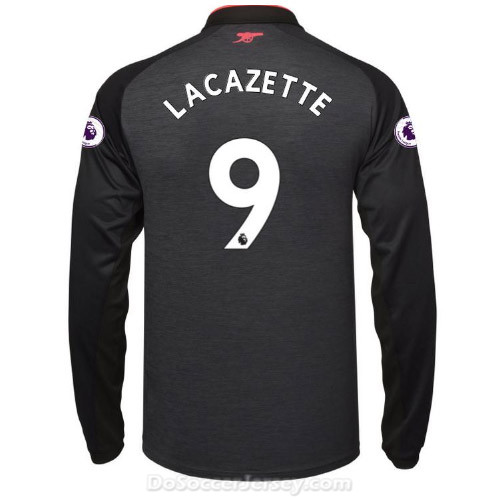 Arsenal 2017/18 Third LACAZETTE #9 Long Sleeved Shirt Soccer Jersey - Click Image to Close
