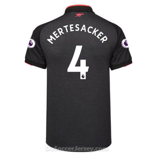 Arsenal 2017/18 Third MERTESACKER #4 Shirt Soccer Jersey - Click Image to Close
