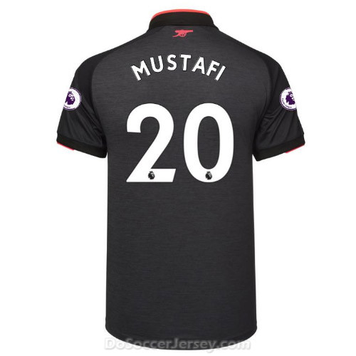 Arsenal 2017/18 Third MUSTAFI #20 Shirt Soccer Jersey - Click Image to Close