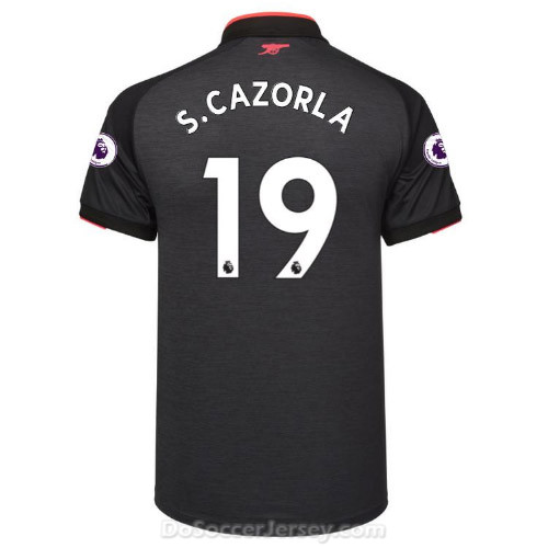 Arsenal 2017/18 Third S.CAZORLA #19 Shirt Soccer Jersey - Click Image to Close