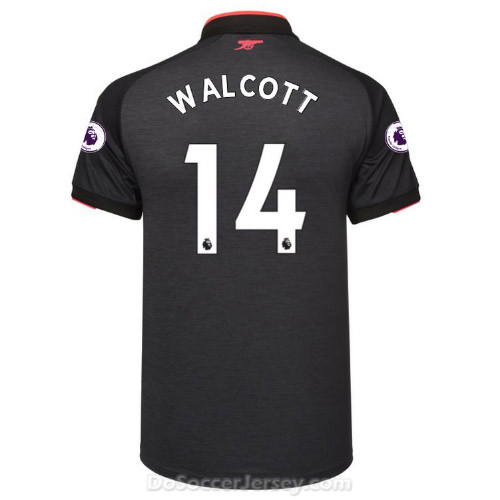 Arsenal 2017/18 Third WALCOTT #14 Shirt Soccer Jersey - Click Image to Close