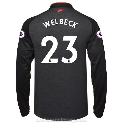 Arsenal 2017/18 Third WELBECK #23 Long Sleeved Shirt Soccer Jersey - Click Image to Close