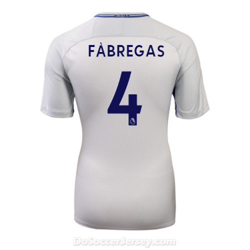 Chelsea 2017/18 Away FÀBREGAS #4 Shirt Soccer Jersey - Click Image to Close