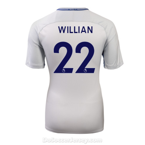 Chelsea 2017/18 Away WILLIAN #22 Shirt Soccer Jersey - Click Image to Close