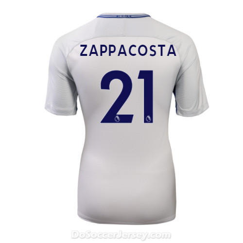 Chelsea 2017/18 Away ZAPPACOSTA #21 Shirt Soccer Jersey - Click Image to Close
