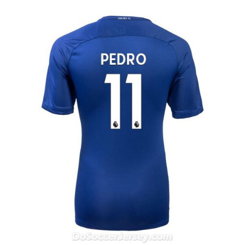 Chelsea 2017/18 Home PEDRO #11 Shirt Soccer Jersey - Click Image to Close
