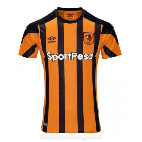Hull City 2017/18 Home Shirt Soccer Jersey