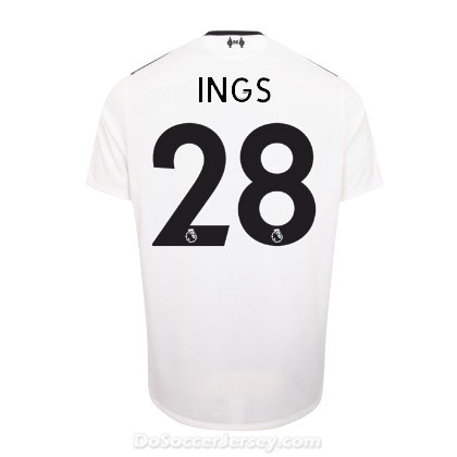 Liverpool 2017/18 Away Ings #28 Shirt Soccer Jersey - Click Image to Close