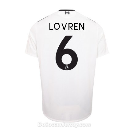 Liverpool 2017/18 Away Lovren #6 Shirt Soccer Jersey - Click Image to Close