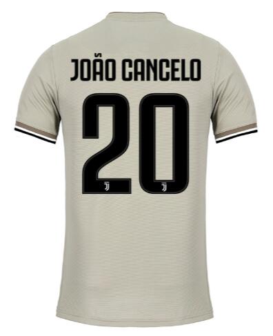 Juventus 2018-19 Away JOÃO CANCELO Shirt Soccer Jersey