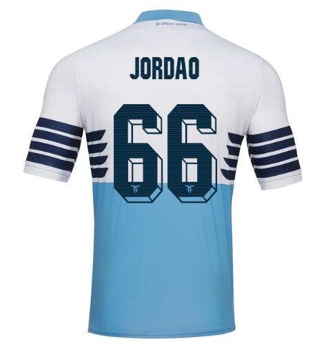 Lazio 2018/19 JORDAO 66 Home Shirt Soccer Jersey - Click Image to Close