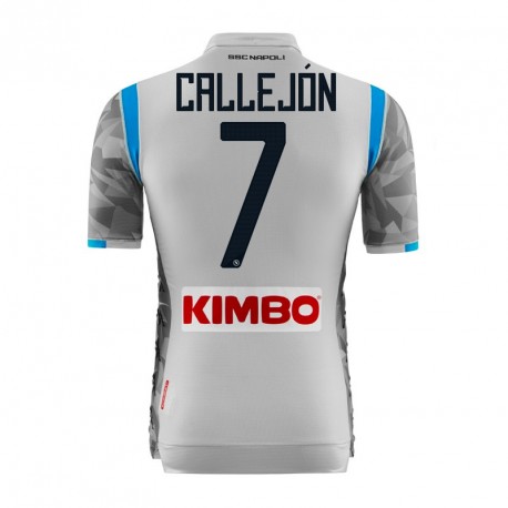 Napoli 2018/19 CALLEJON 7 Third Shirt Soccer Jersey - Click Image to Close