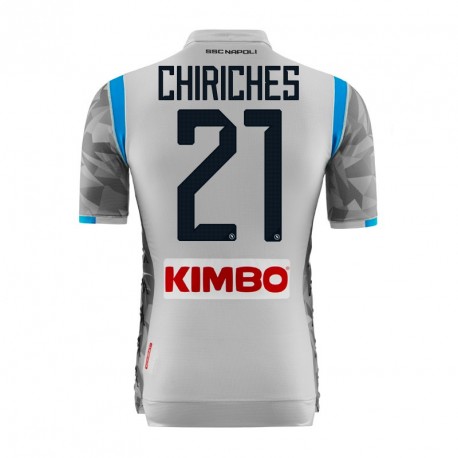 Napoli 2018/19 CHIRICHES 21 Third Shirt Soccer Jersey - Click Image to Close