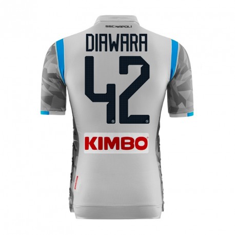 Napoli 2018/19 DIAWARA 42 Third Shirt Soccer Jersey - Click Image to Close