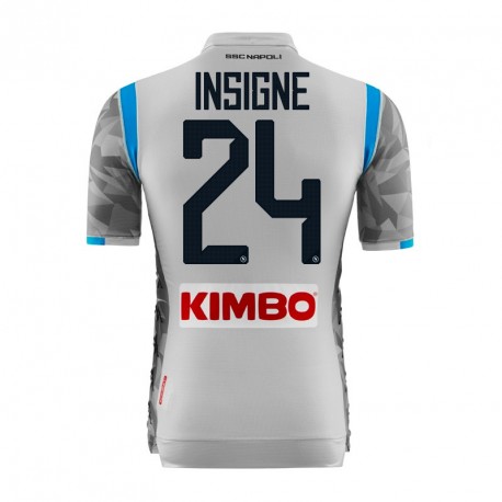 Napoli 2018/19 INSIGNE 24 Third Shirt Soccer Jersey - Click Image to Close
