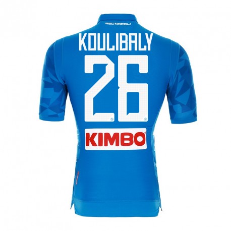 Napoli 2018/19 KOULIBALY 26 Home Shirt Soccer Jersey - Click Image to Close