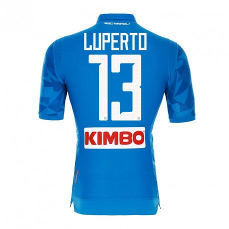 Napoli 2018/19 LUPERTO 13 Home Shirt Soccer Jersey - Click Image to Close