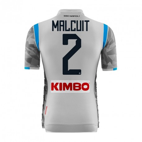 Napoli 2018/19 MALCUIT 2 Third Shirt Soccer Jersey - Click Image to Close