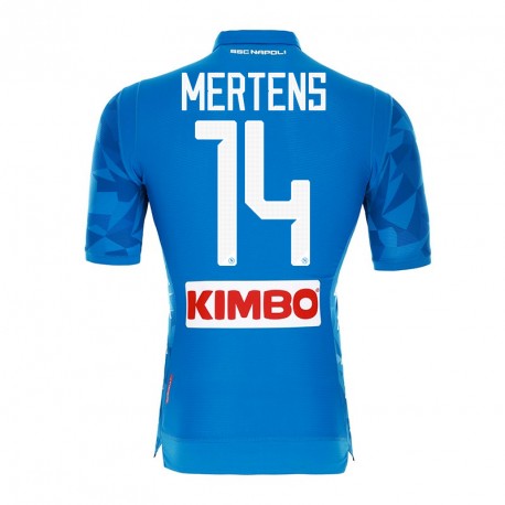 Napoli 2018/19 MERTENS 14 Home Shirt Soccer Jersey - Click Image to Close