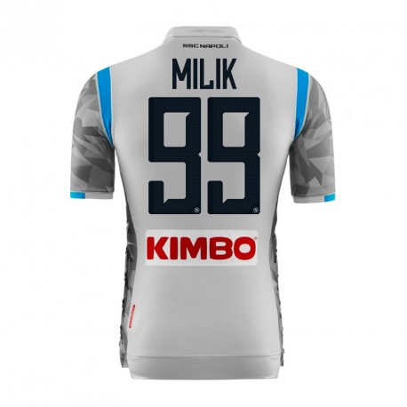 Napoli 2018/19 MILIK 99 Third Shirt Soccer Jersey - Click Image to Close