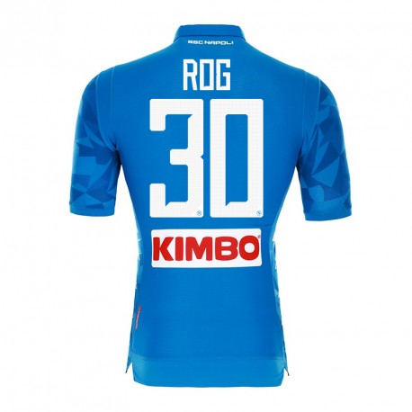 Napoli 2018/19 ROG 30 Home Shirt Soccer Jersey - Click Image to Close