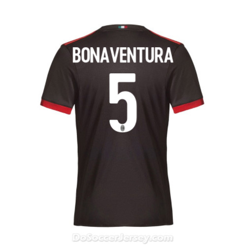 AC Milan 2017/18 Third Bonaventura #5 Shirt Soccer Jersey - Click Image to Close