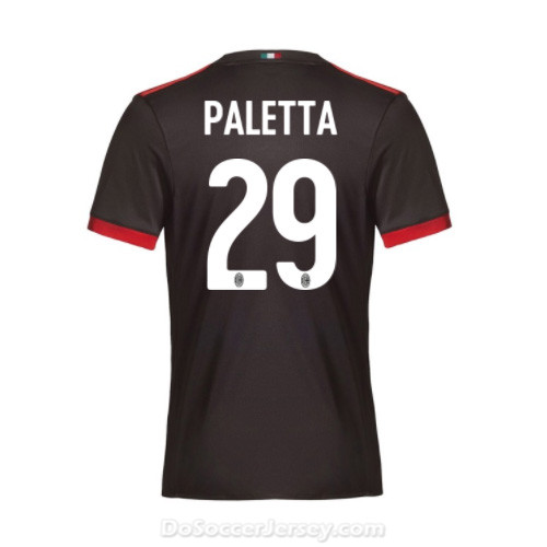 AC Milan 2017/18 Third Paletta #29 Shirt Soccer Jersey - Click Image to Close