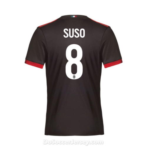 AC Milan 2017/18 Third Suso #8 Shirt Soccer Jersey - Click Image to Close