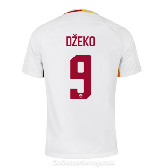 AS ROMA 2017/18 Away DŽEKO #9 Shirt Soccer Jersey - Click Image to Close