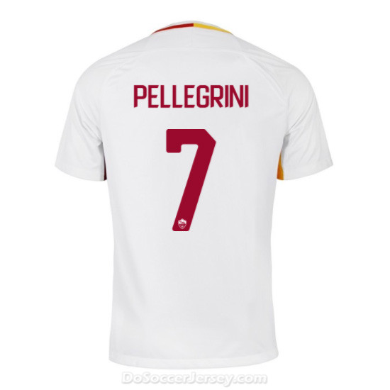 AS ROMA 2017/18 Away PELLEGRINI #7 Shirt Soccer Jersey - Click Image to Close