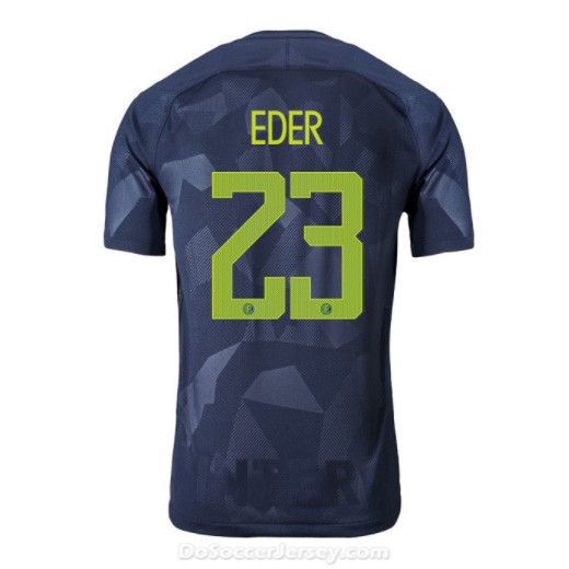 Inter Milan 2017/18 Third EDER #23 Shirt Soccer Jersey - Click Image to Close