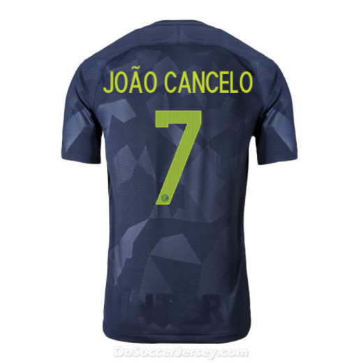 Inter Milan 2017/18 Third JOÃO CANCELO #7 Shirt Soccer Jersey - Click Image to Close